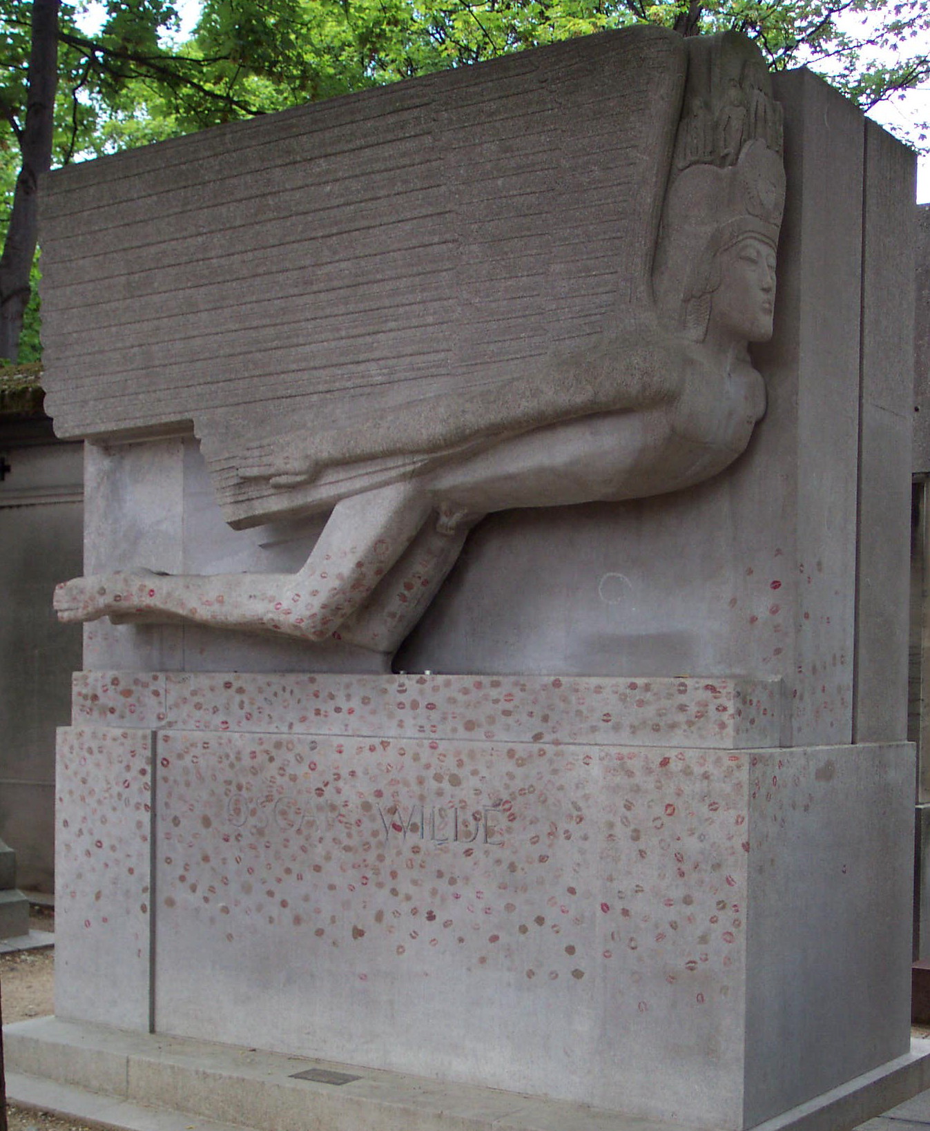 Oscar Wilde's grave